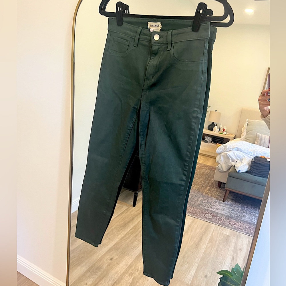 L’AGENCE Ivy Green Skinny Jeans Women’s 27